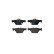 Brake pad set, disc brake 8DB 355 023-341 Hella