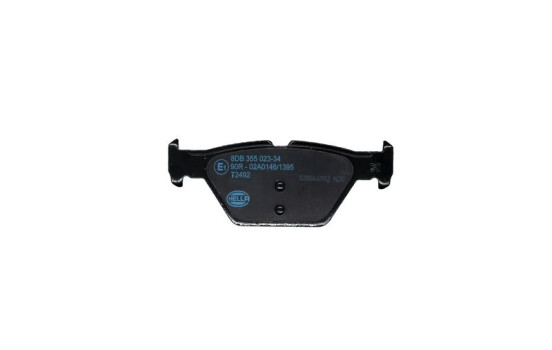Brake pad set, disc brake 8DB 355 023-341 Hella, Image 2