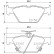 Brake pad set, disc brake 8DB 355 023-341 Hella, Thumbnail 4
