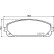 Brake pad set, disc brake 8DB 355 023-391 Hella, Thumbnail 4