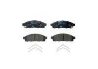 Brake pad set, disc brake 8DB 355 023-401 Hella