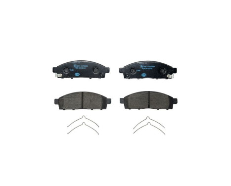 Brake pad set, disc brake 8DB 355 023-401 Hella