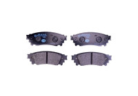 Brake pad set, disc brake 8DB 355 024-631 Hella