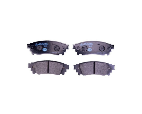 Brake pad set, disc brake 8DB 355 024-631 Hella