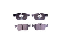 Brake pad set, disc brake 8DB 355 024-661 Hella