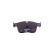 Brake pad set, disc brake 8DB 355 024-661 Hella, Thumbnail 2