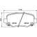 Brake pad set, disc brake 8DB 355 024-701 Hella, Thumbnail 4