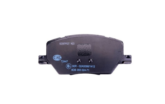 Brake pad set, disc brake 8DB 355 024-711 Hella, Image 2