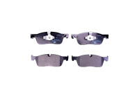 Brake pad set, disc brake 8DB 355 024-741 Hella