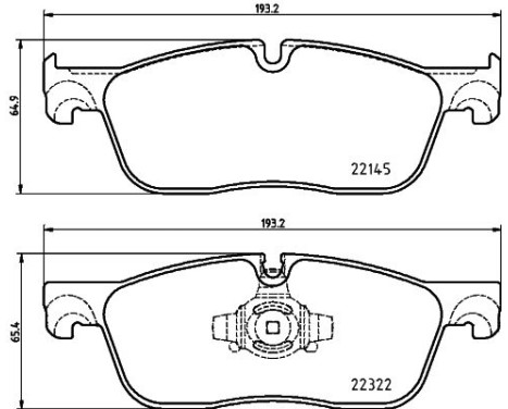 Brake pad set, disc brake 8DB 355 024-741 Hella, Image 4