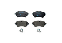 Brake pad set, disc brake 8DB 355 024-791 Hella