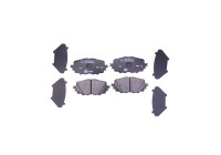 Brake pad set, disc brake 8DB 355 024-821 Hella