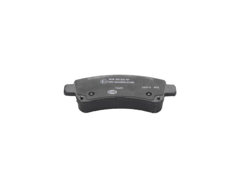 Brake pad set, disc brake 8DB 355 024-871 Hella, Image 3