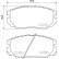 Brake pad set, disc brake 8DB 355 024-891 Hella, Thumbnail 4