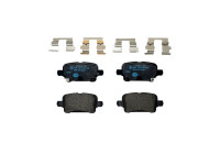 Brake pad set, disc brake 8DB 355 024-911 Hella
