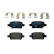 Brake pad set, disc brake 8DB 355 024-911 Hella, Thumbnail 3