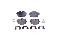 Brake pad set, disc brake 8DB 355 024-921 Hella