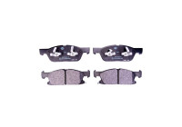 Brake pad set, disc brake 8DB 355 024-981 Hella