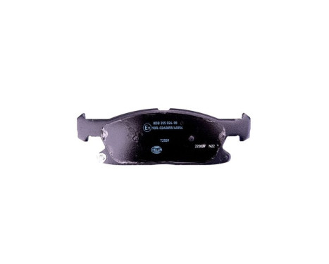 Brake pad set, disc brake 8DB 355 024-981 Hella, Image 2