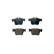 Brake pad set, disc brake 8DB 355 024-991 Hella