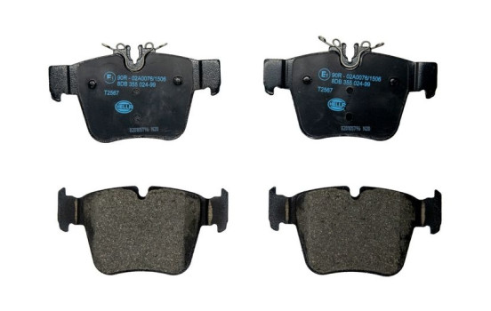 Brake pad set, disc brake 8DB 355 024-991 Hella, Image 3