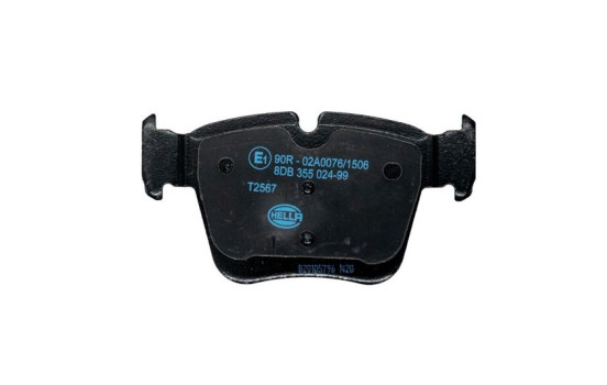 Brake pad set, disc brake 8DB 355 024-991 Hella, Image 4