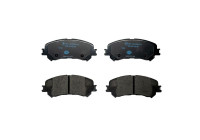Brake pad set, disc brake 8DB 355 025-081 Hella