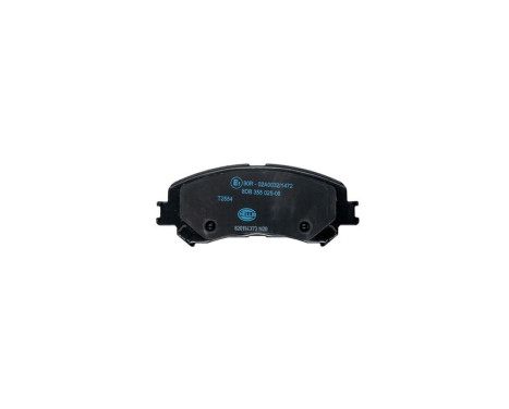 Brake pad set, disc brake 8DB 355 025-081 Hella, Image 2