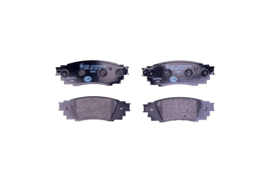 Brake pad set, disc brake 8DB 355 025-121 Hella