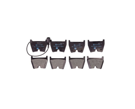 Brake pad set, disc brake 8DB 355 025-171 Hella