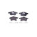 Brake pad set, disc brake 8DB 355 025-191 Hella