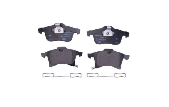 Brake pad set, disc brake 8DB 355 025-191 Hella