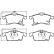 Brake pad set, disc brake 8DB 355 025-191 Hella, Thumbnail 4