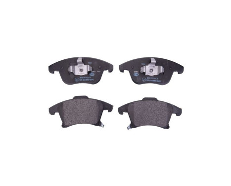 Brake pad set, disc brake 8DB 355 025-201 Hella