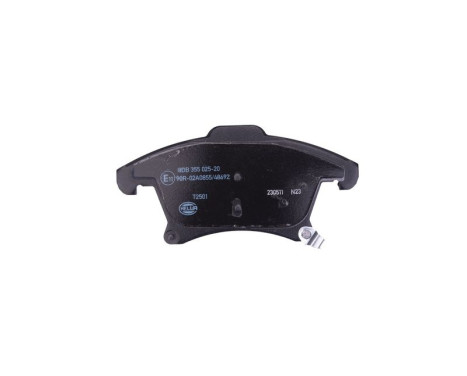 Brake pad set, disc brake 8DB 355 025-201 Hella, Image 2