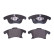 Brake pad set, disc brake 8DB 355 025-201 Hella, Thumbnail 2