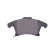 Brake pad set, disc brake 8DB 355 025-201 Hella, Thumbnail 3