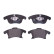 Brake pad set, disc brake 8DB 355 025-201 Hella, Thumbnail 3