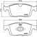 Brake pad set, disc brake 8DB 355 025-261 Hella, Thumbnail 4