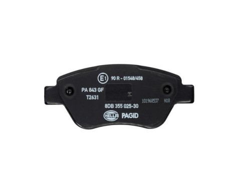Brake pad set, disc brake 8DB 355 025-301 Hella Pagid GmbH, Image 3