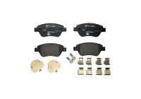 Brake pad set, disc brake 8DB 355 025-301 Hella