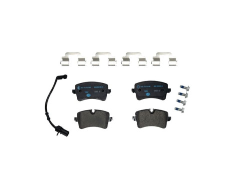 Brake pad set, disc brake 8DB 355 025-311 Hella