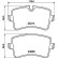 Brake pad set, disc brake 8DB 355 025-311 Hella, Thumbnail 4