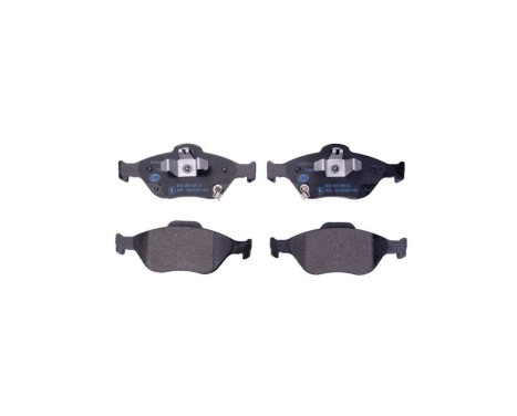 Brake pad set, disc brake 8DB 355 025-321 Hella