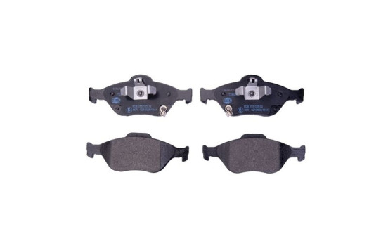Brake pad set, disc brake 8DB 355 025-321 Hella