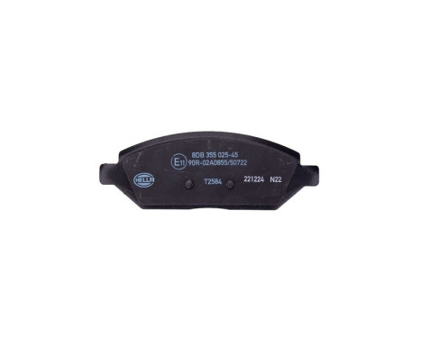 Brake pad set, disc brake 8DB 355 025-451 Hella, Image 2