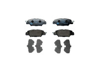 Brake pad set, disc brake 8DB 355 025-461 Hella