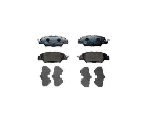 Brake pad set, disc brake 8DB 355 025-461 Hella