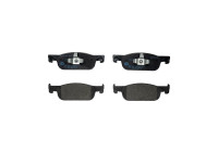 Brake pad set, disc brake 8DB 355 025-471 Hella