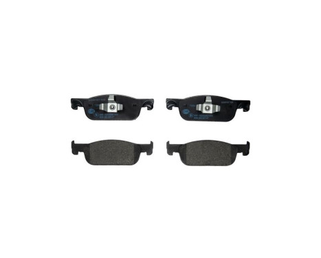 Brake pad set, disc brake 8DB 355 025-471 Hella